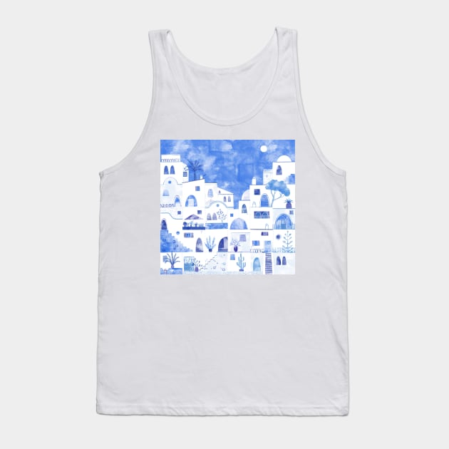 Santorini Tank Top by NicSquirrell